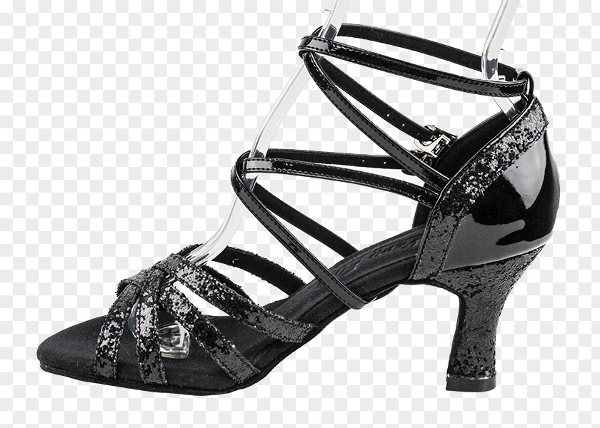 Black Medium Heel Shoes For Women Shoe Athena Leather Sandal PNG