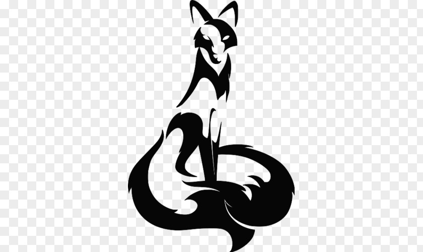 Fox Nine-tailed Kitsune Ninetales Tattoo PNG