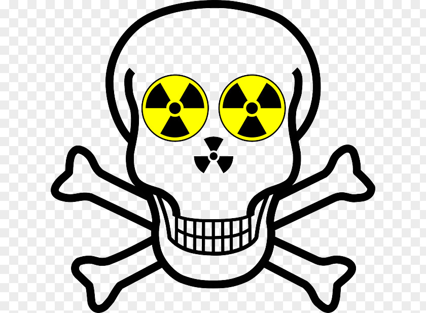 Hydrogen Bomb Skull And Bones Crossbones Drawing PNG