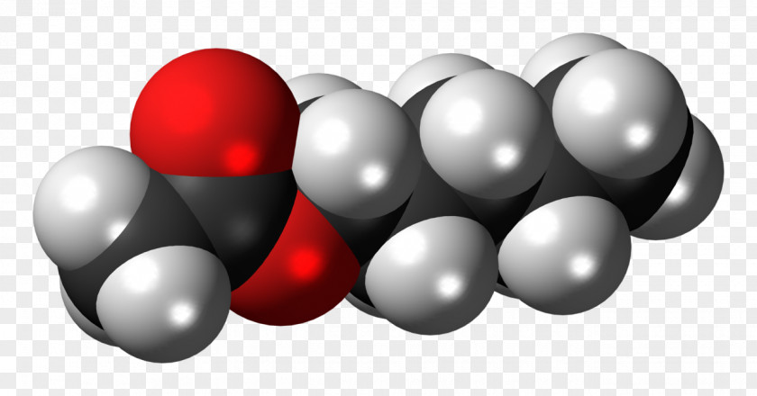 Space-filling Model Isobutyl Acetate Butyl Group Cholesterol PNG