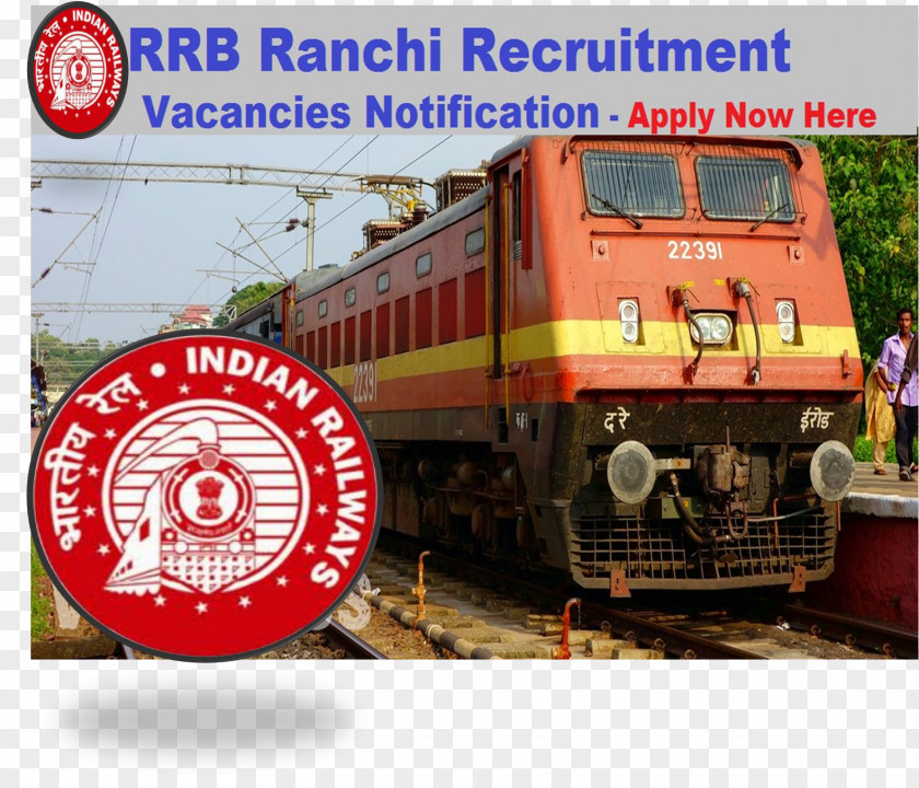 Train Railroad Car Ranchi Rail Transport Railway Recruitment Board Exam (RRB) PNG