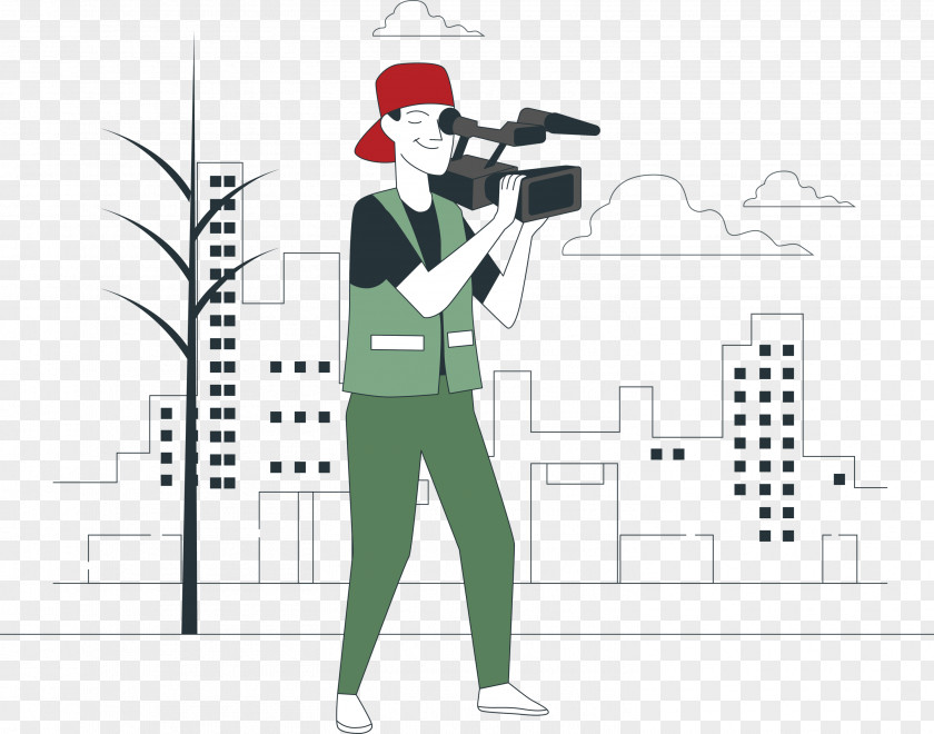 Videographer PNG