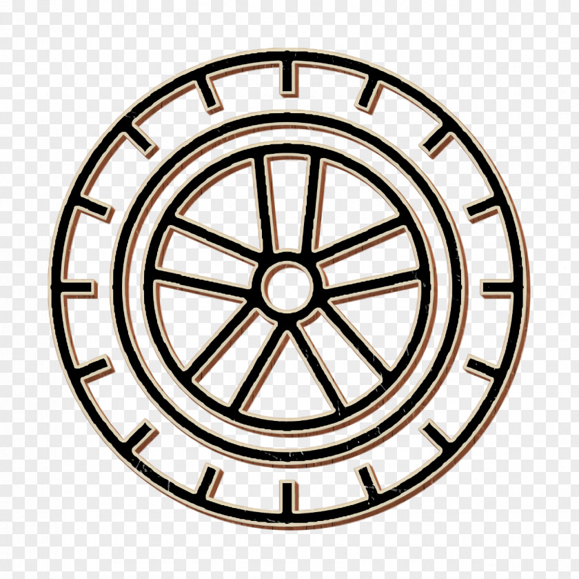 Wheel Icon Tire Car Parts PNG