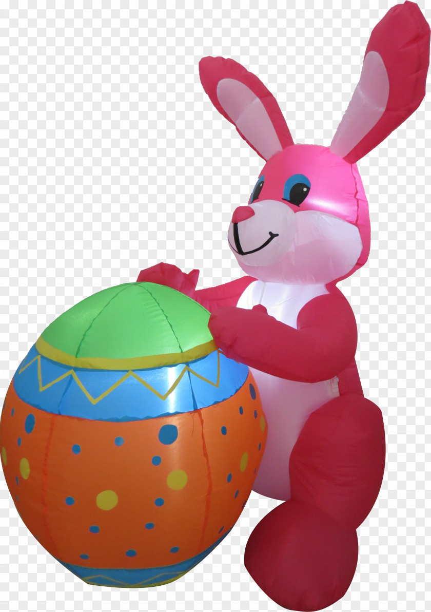 Easter Bunn Bunny Christmas Egg Gemmy Industries PNG