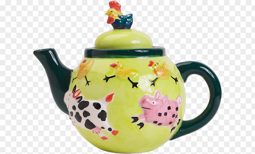 Kettle Teapot Ceramic Pottery PNG