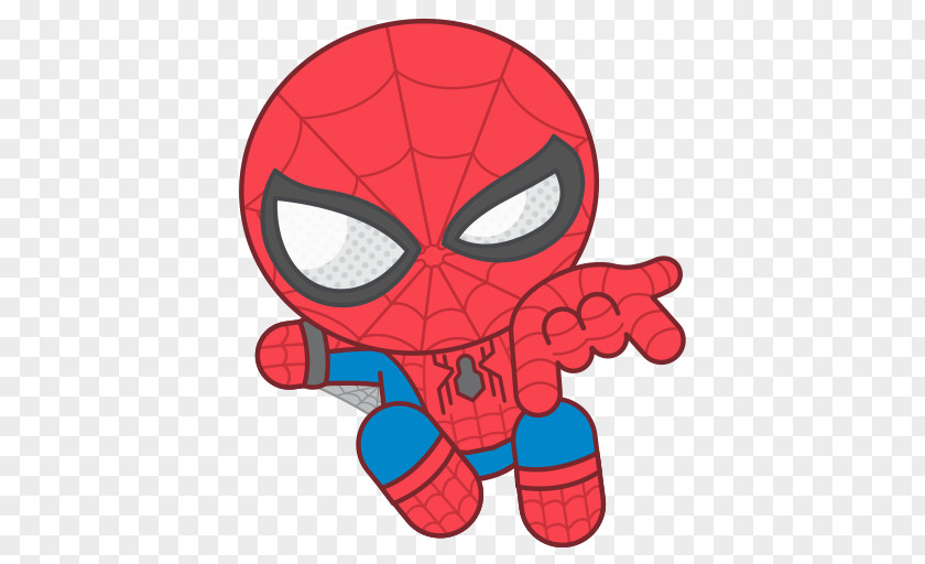 Spider Man Cartoon Spider-Man Sticker Marvel Comics Superhero PNG