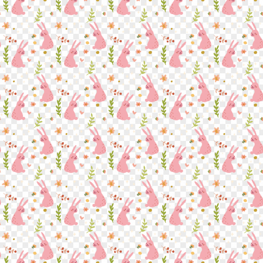 Vector Bunny Background PNG
