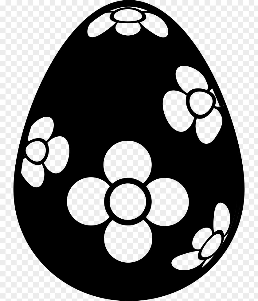 Black And White Lent Easter Egg Cake Bunny PNG