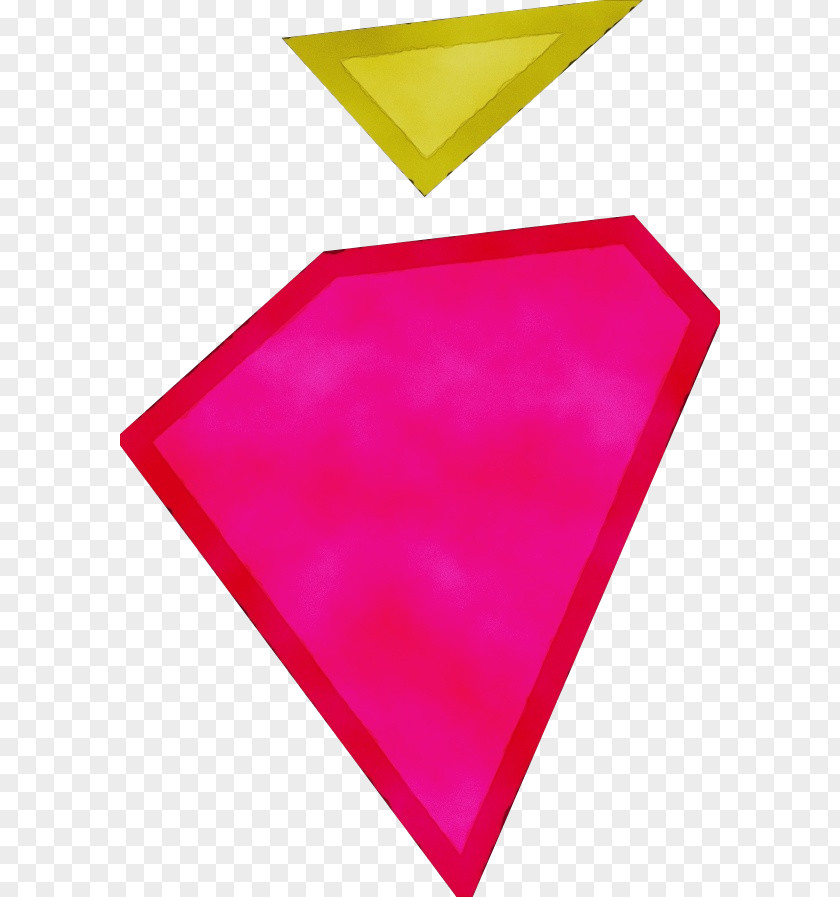 Construction Paper Pink Magenta Red Yellow Rectangle PNG