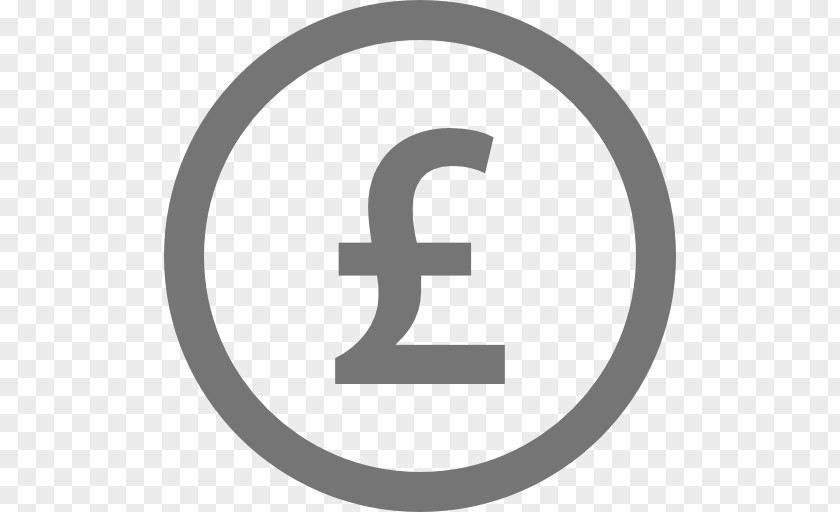 Gbp Symbol Pound Sterling Currency Sign Exchange Rate PNG