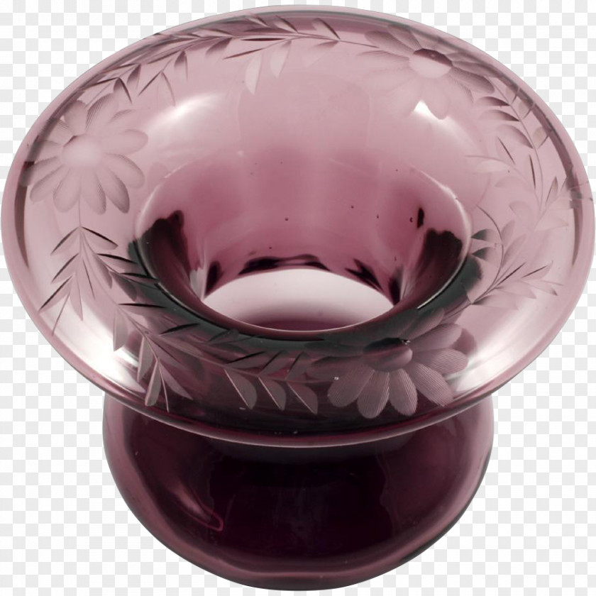 Glass Tiffin Vase Sweet Pea Tableware PNG