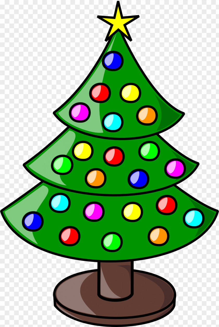 Santa Claus Christmas Tree Clip Art PNG