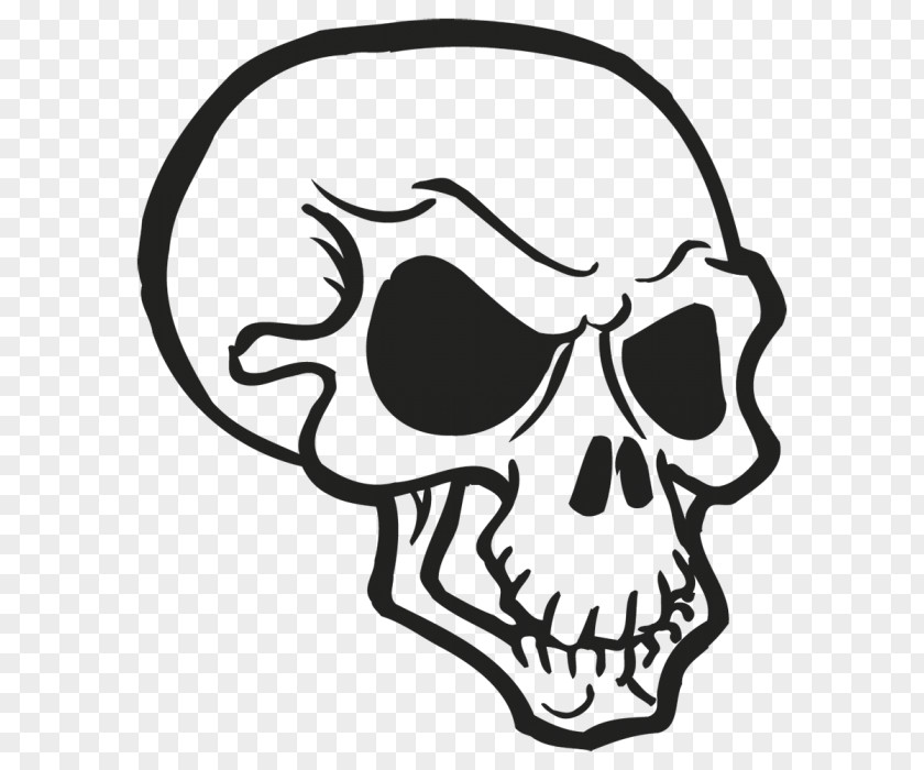 Skull And Crossbones Jaw Death Clip Art PNG
