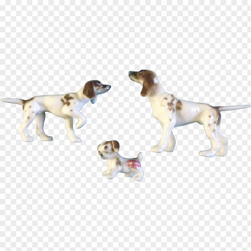 Chinese Dog Breed German Shorthaired Pointer Beagle Figurine PNG