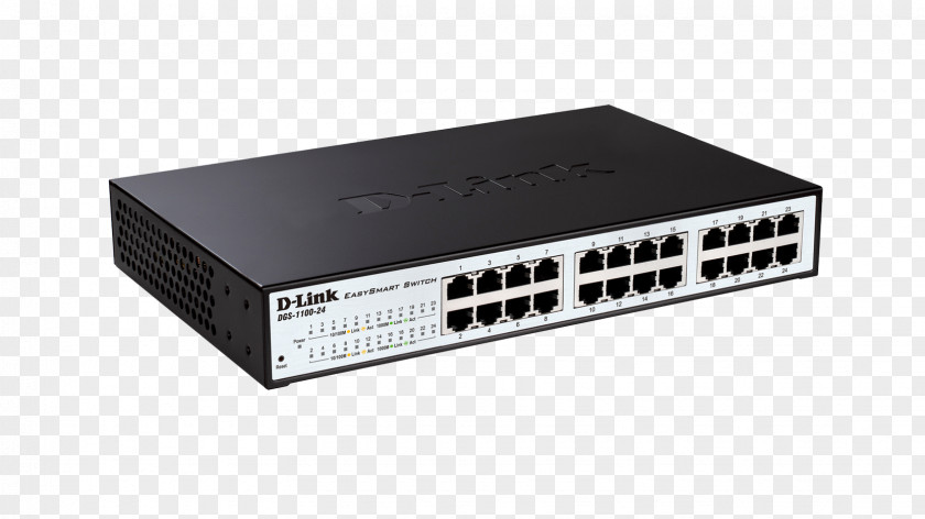 Network Switch D-Link DGS-1100 Gigabit Ethernet Power Over PNG