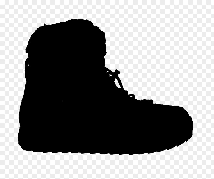 Shoe Walking Clip Art Silhouette Black M PNG