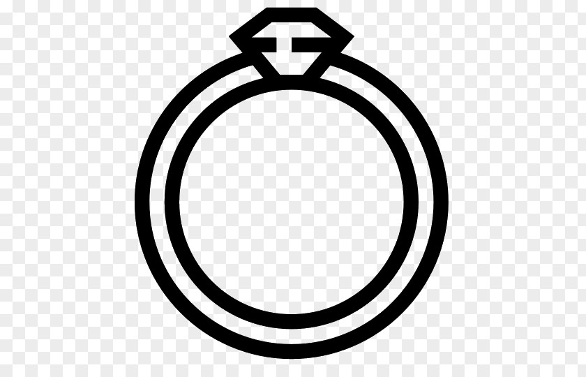Symbol Engagement Ring PNG