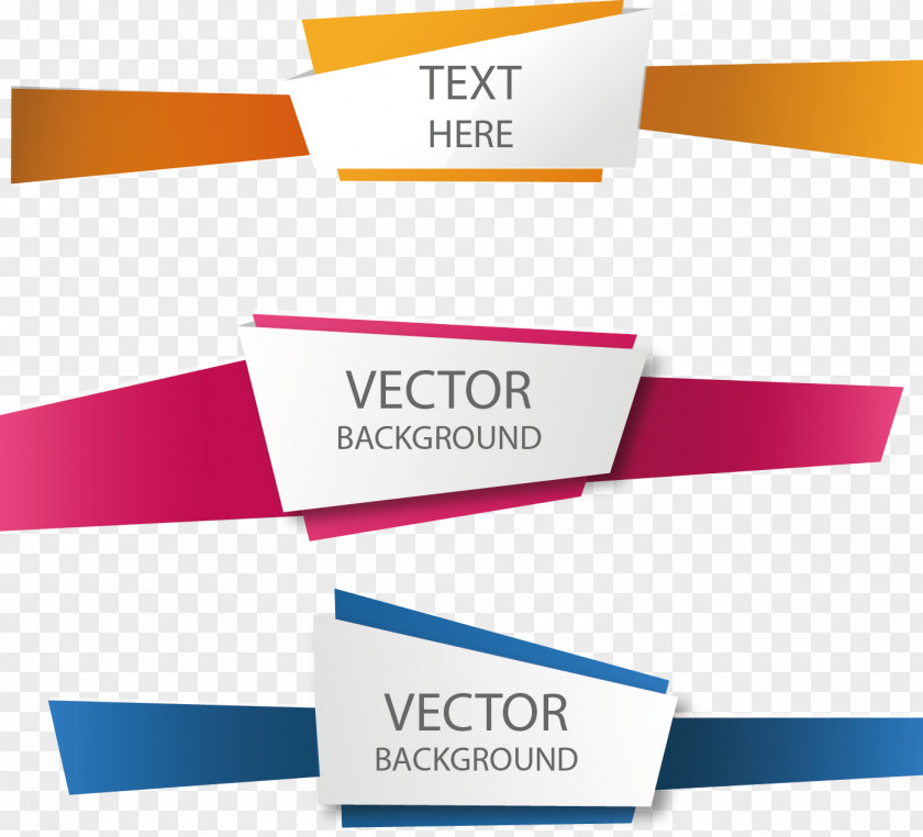 Vector Hand-drawn Labels Banner Geometry Euclidean PNG
