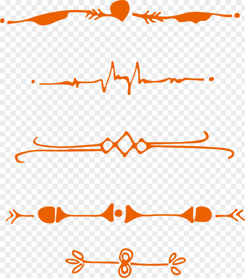 ECG Effect Separation Column Clip Art PNG