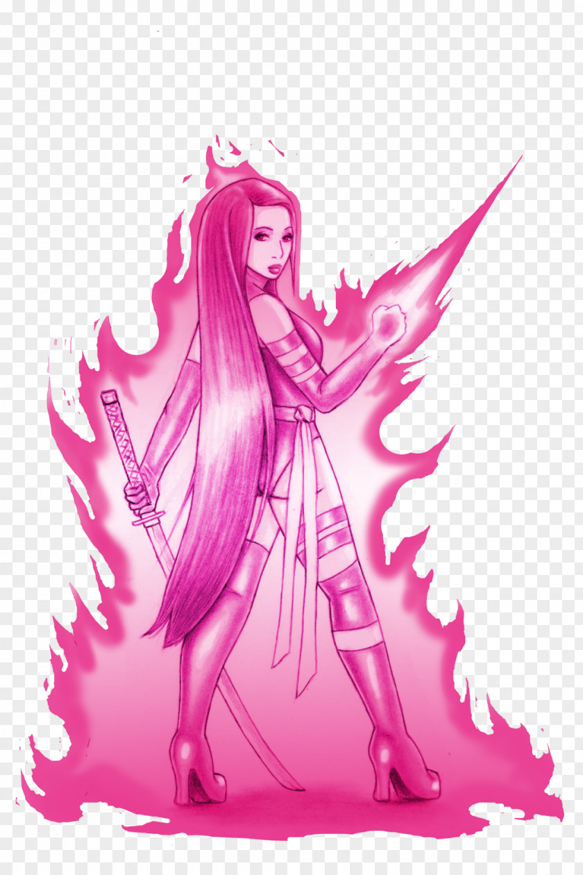 Fairy Pink M Desktop Wallpaper PNG