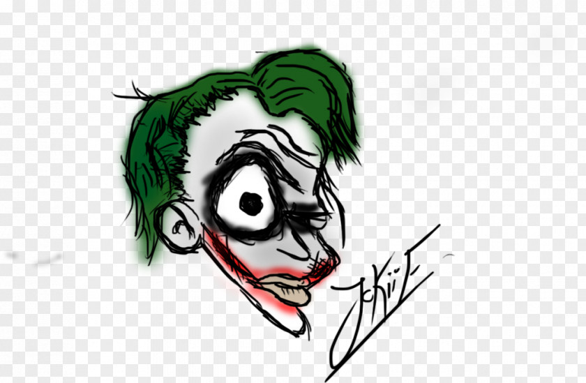 Heath Ledger Joker Cartoon Font PNG