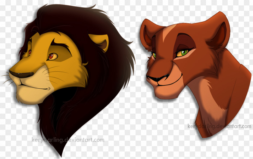 Lion The King Tiger Ahadi Drawing PNG