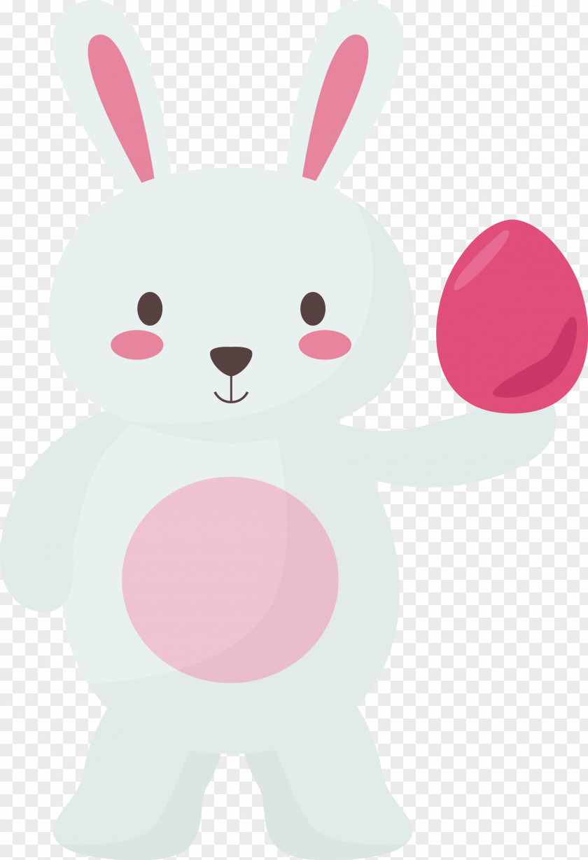 Cartoon Easter Bunny Material Rabbit PNG