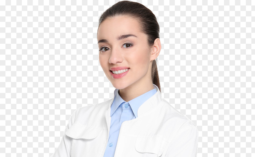 Female Dentist Chin PNG