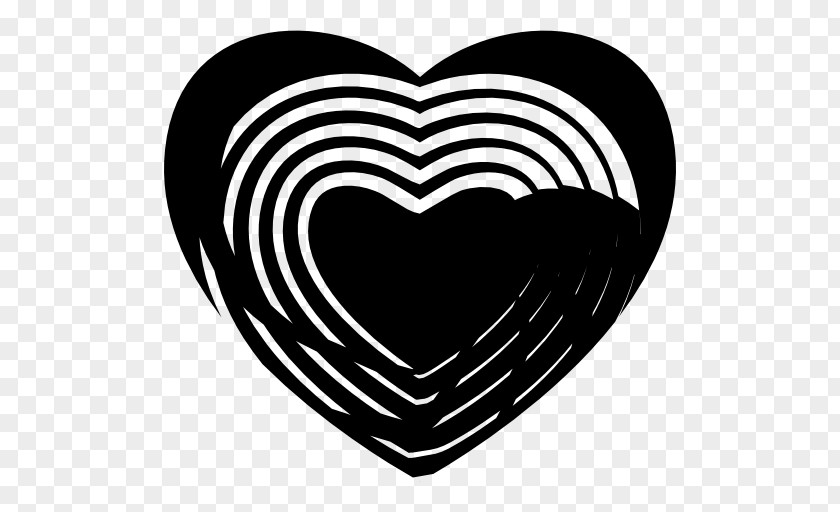 Heart Shaped Lines Line Shape PNG