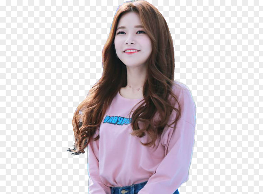 Mamamoo Solar Image Sticker Long Hair PNG