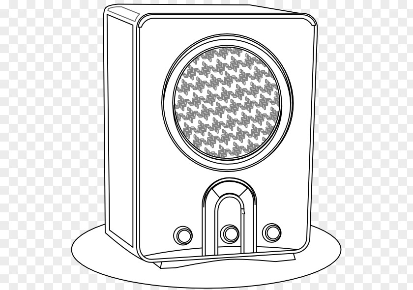 Radio Drawing Line Art Clip PNG