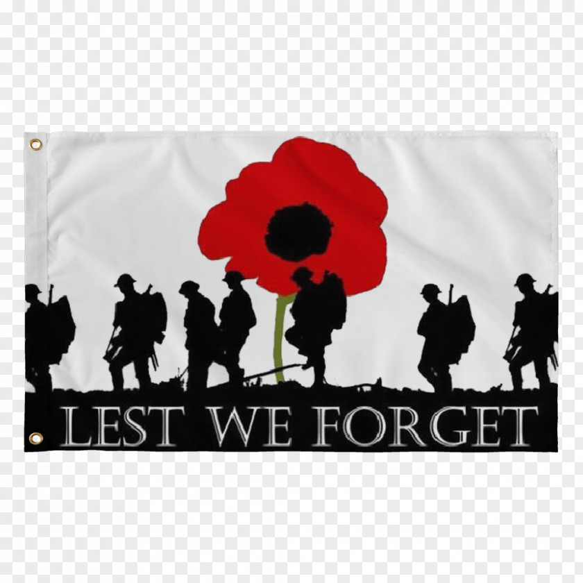 Lest We Forget First World War Armistice Day Remembrance Poppy PNG