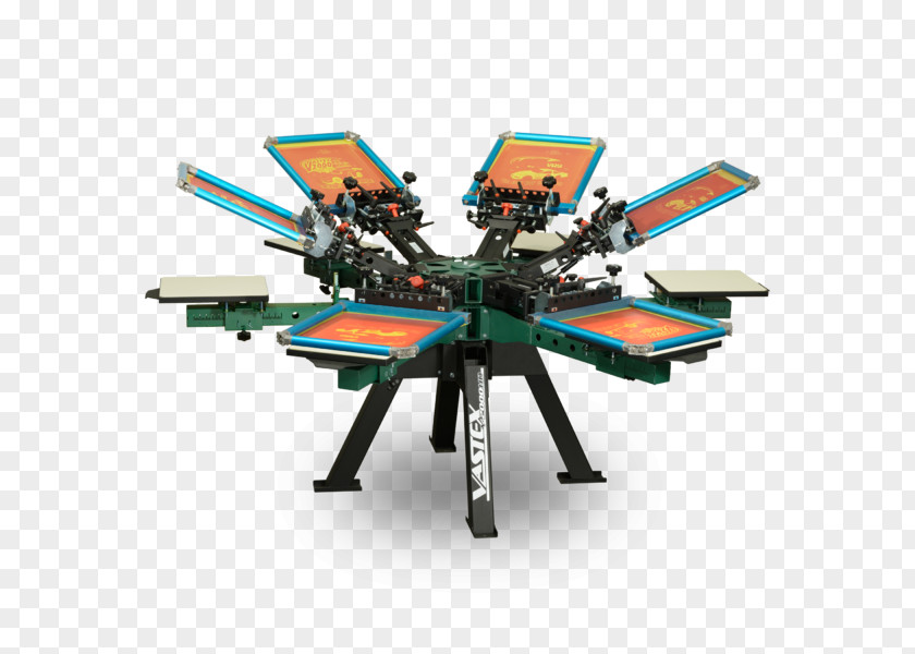 Printing Machine Screen Press T-shirt PNG