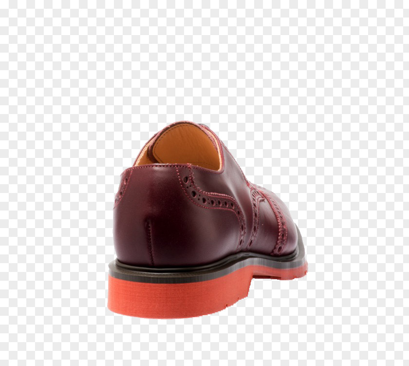 Red Bottom Leather Shoe PNG