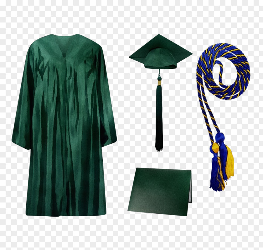 Graduation Outerwear Background PNG