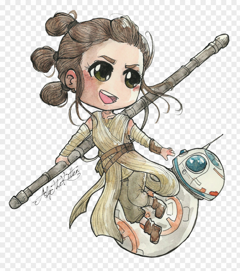 Rey Mysterio Star Wars Episode VII BB-8 Han Solo Leia Organa PNG