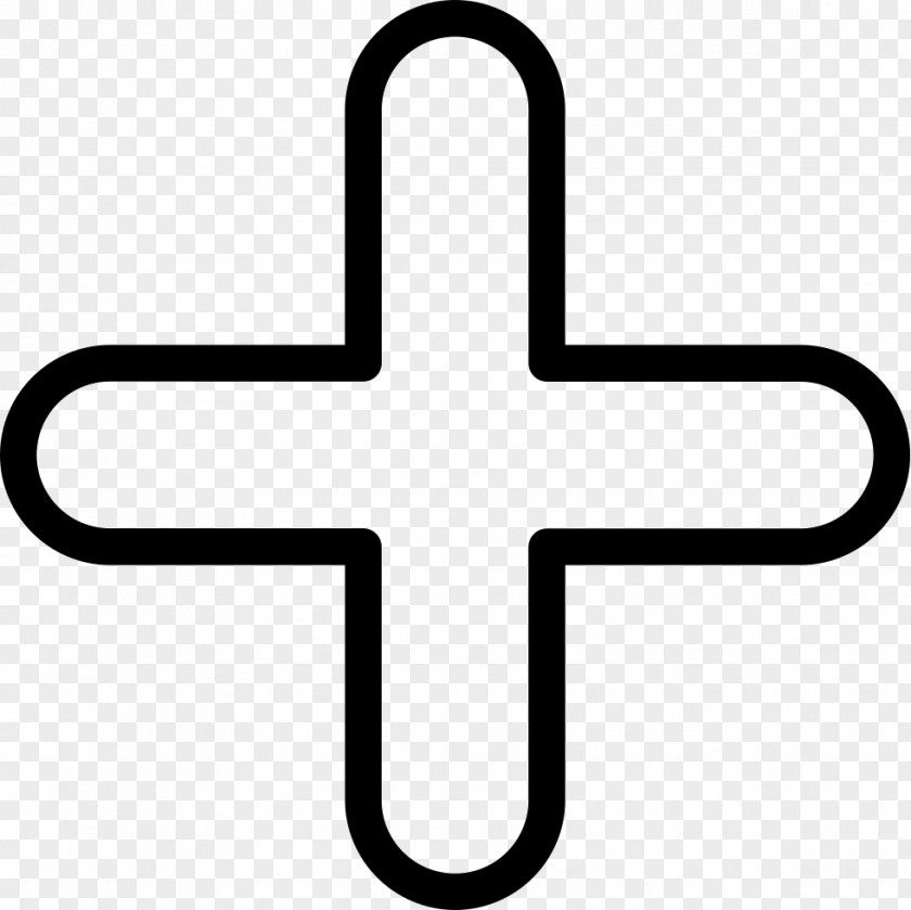 Christian Cross Symbol User Interface PNG
