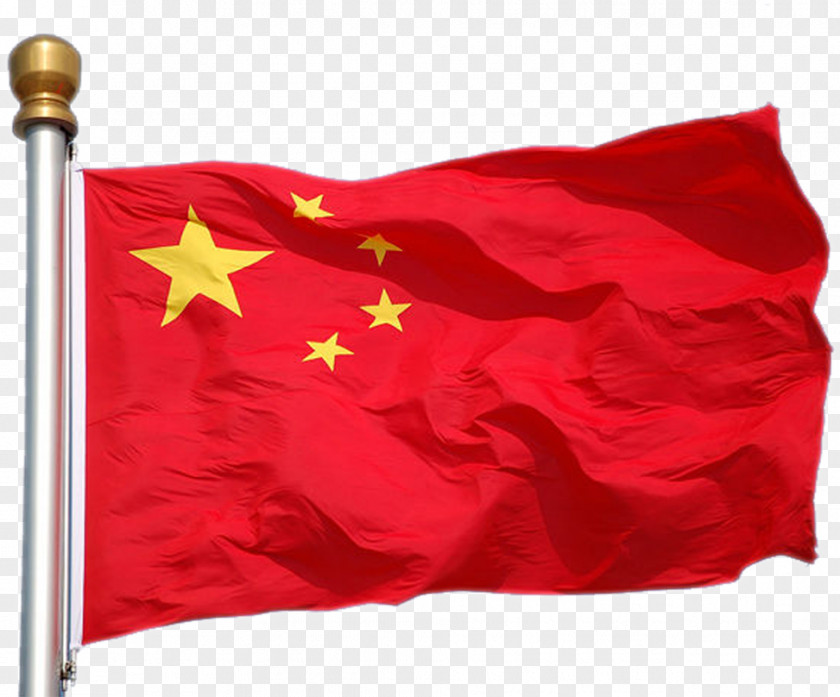 National Red Flag Flagpole Free Downloads Of China United States PNG