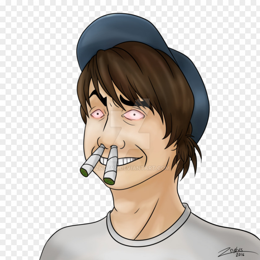 Portrait LeafyIsHere YouTuber Drawing PNG