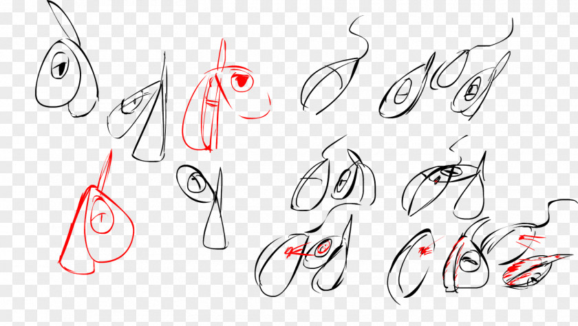 Flip Phones Line Art Calligraphy Sketch PNG