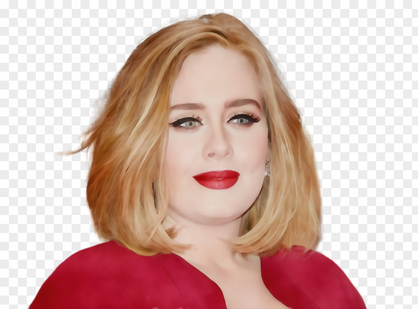 Lace Wig Lipstick Fat Cartoon PNG