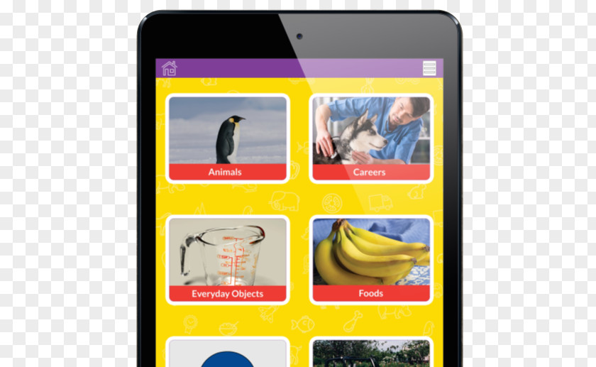 Learning Supplies Buzzword Bingo Mobile App Game Image PNG