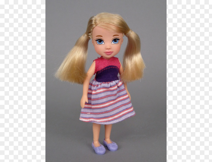 Violet Toddler Brown Hair Barbie PNG