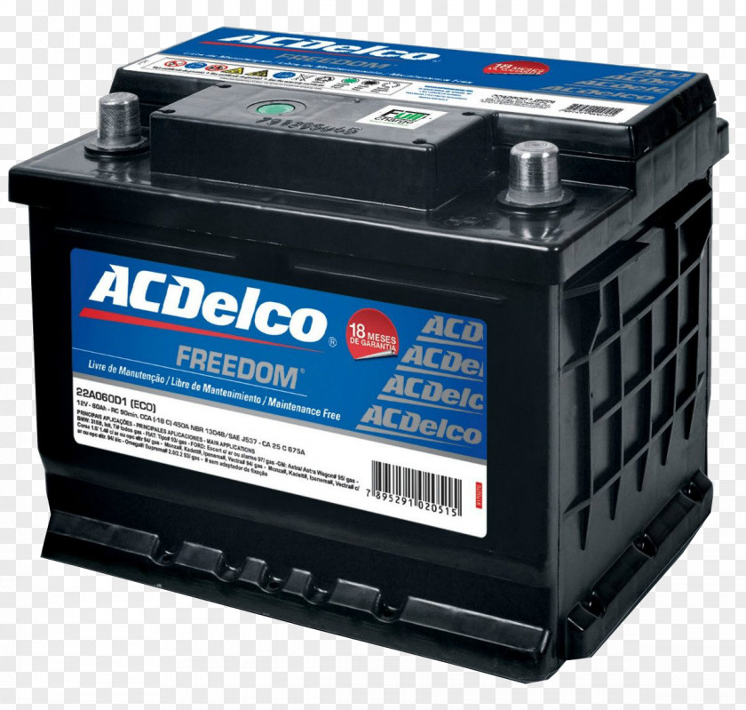 Car ACDelco Electric Battery Automotive Ampere Hour PNG