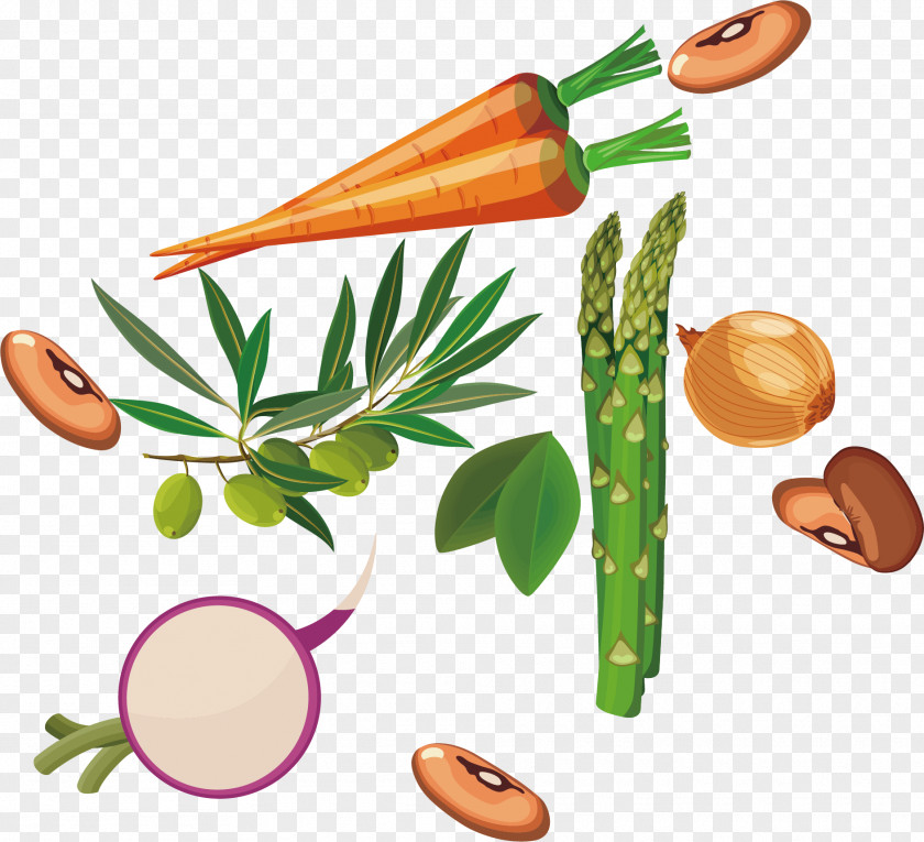 Cartoon Vegetables Vegetable Fruit Drawing PNG
