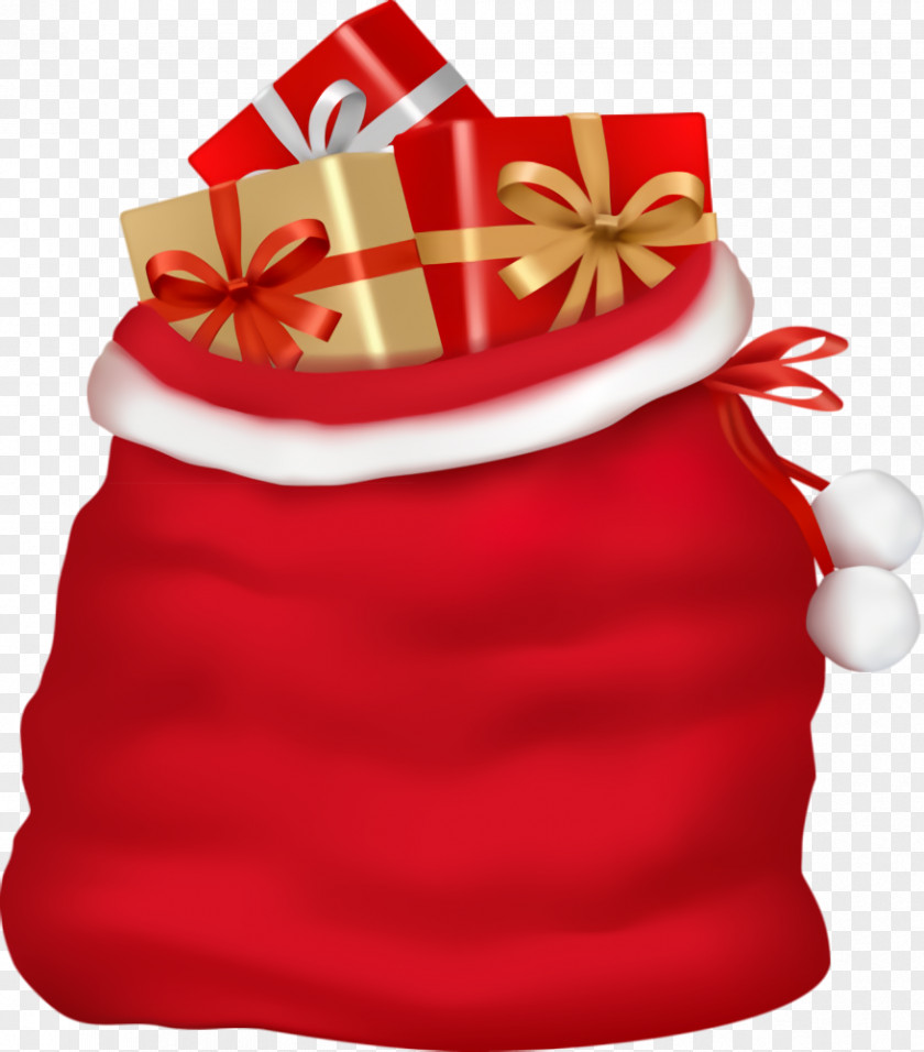 Christmas Stocking Decoration Gift New Year PNG