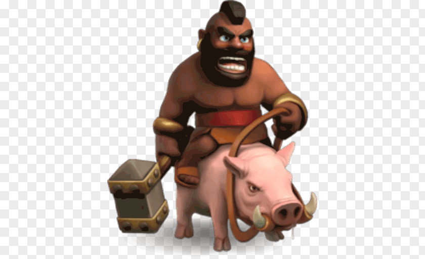 Clash Of Clans Royale Pig Hay Day Rider PNG
