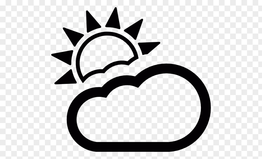 Partly Cloudy Storm Weather Clip Art PNG