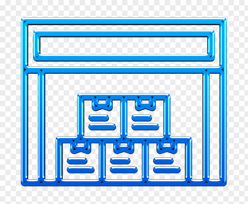 Warehouse Icon Delivery Box PNG