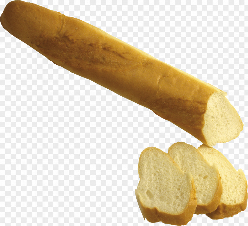 Zfold Baguette Rye Bread White PNG